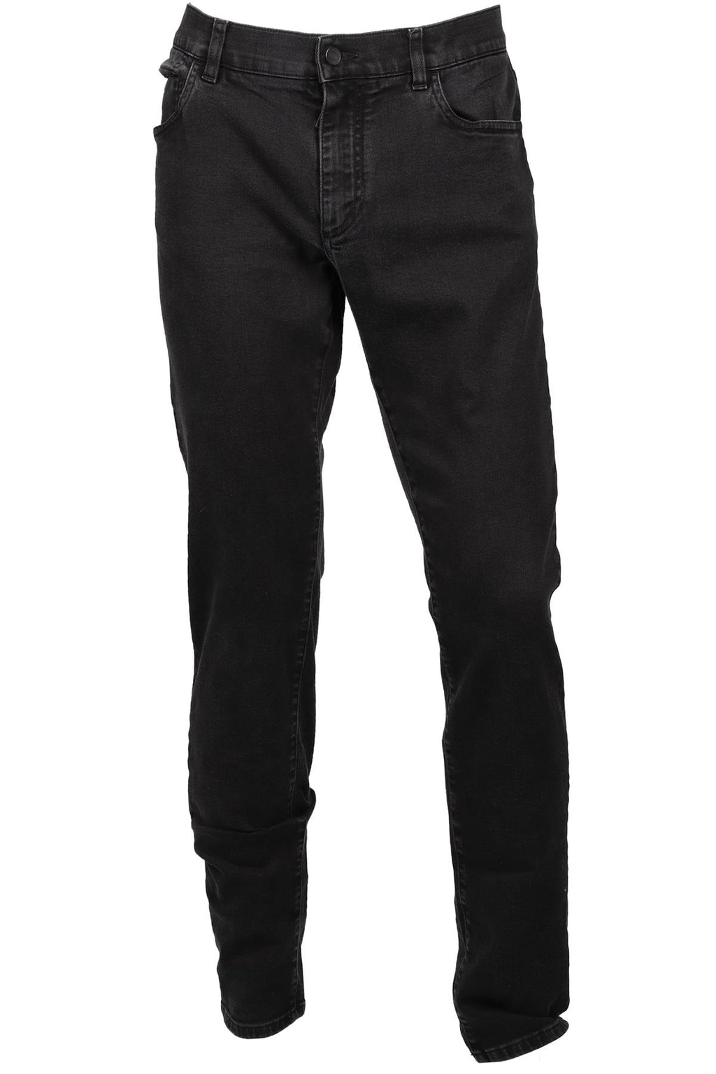DOLCE & GABBANA BLACK MEN'S SLIM LEG JEANS IT 52 UK/US WAIST