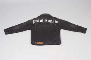 PALM ANGELS GREY KIDS BOYS JACKET 8 YEARS