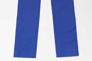 JOSEPH BLUE COTTON BLEND SKINNY PANTS FR 34 UK 6