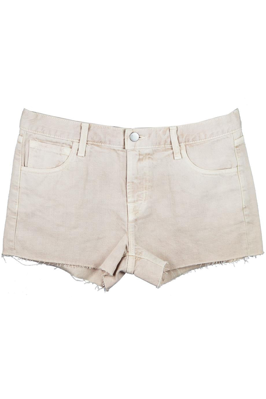 J BRAND MEMORY FRAYED DENIM SHORTS W25 UK 6/8