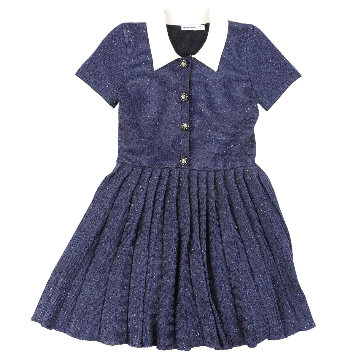 SELF-PORTRAIT BLUE KIDS GIRLS DRESS 10-12 YEARS