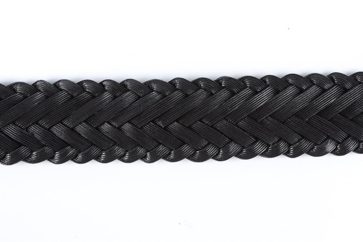 TOM FORD BLACK MEN'S LEATHER BELT 90 CM