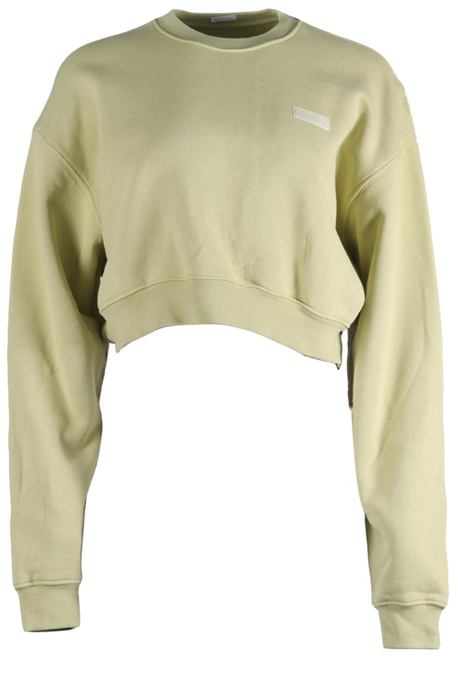 SET ACTIVE CROPPED COTTON SWEATSHIRT SMALL