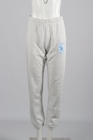 SPORTY AND RICH COTTON BLEND TRACK PANTS SMALL