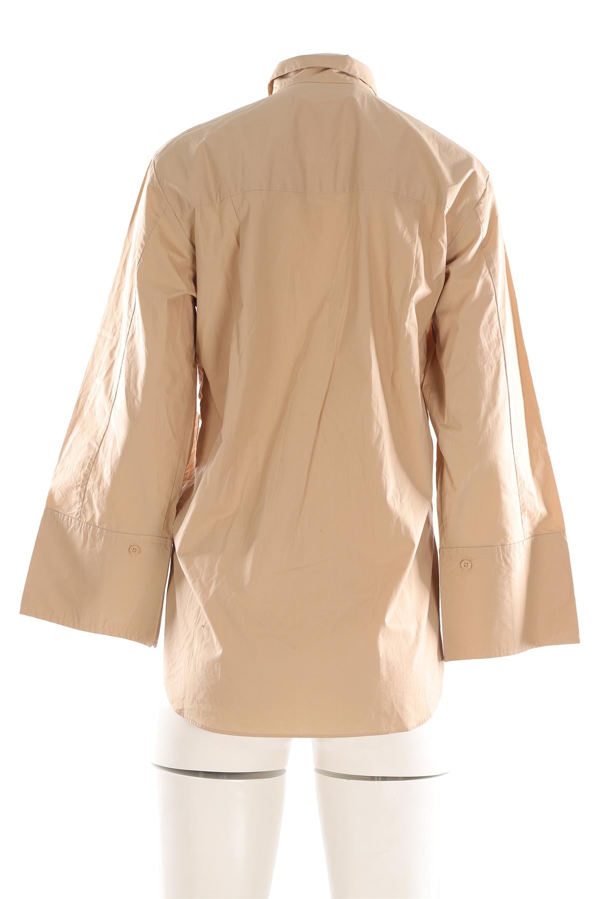 BY MARLENE BIRGER BEIGE COTTON SHIRT DE 34 UK 6