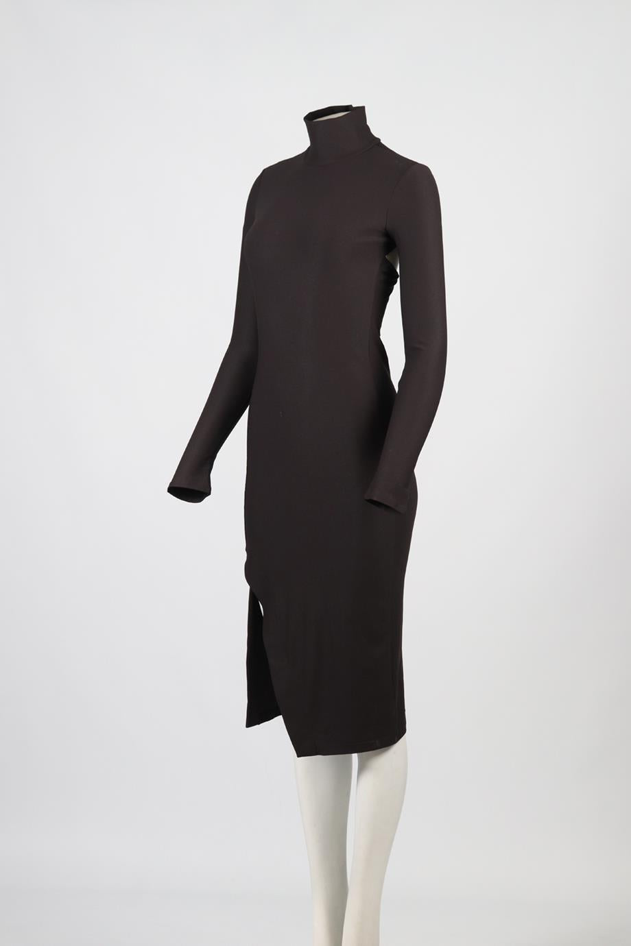 ALIX NYC JERSEY MIDI DRESS MEDIUM
