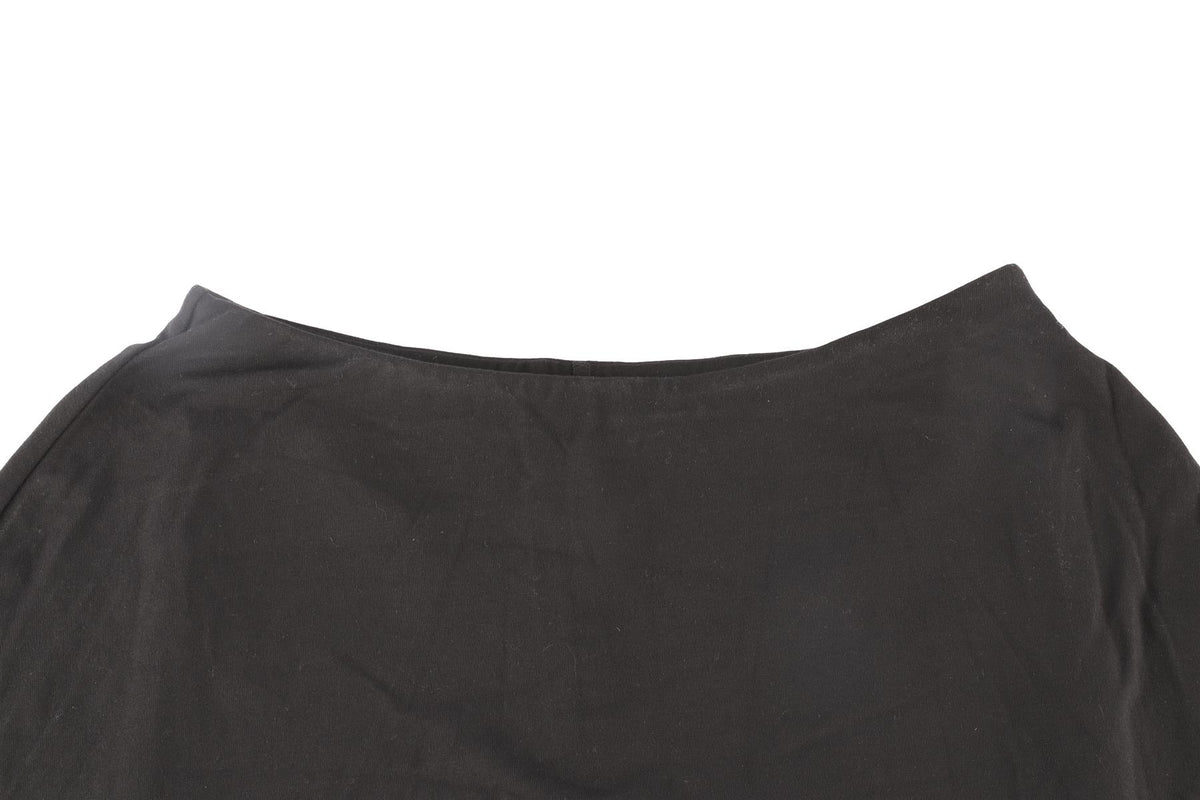 SKIMS BLACK JERSEY SKORT SMALL