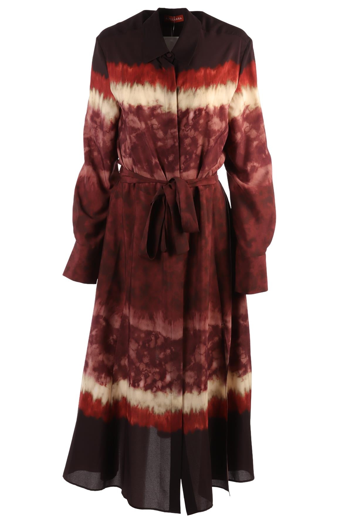 ALTUZARRA BROWN CREPE MAXI DRESS FR 40 UK 12