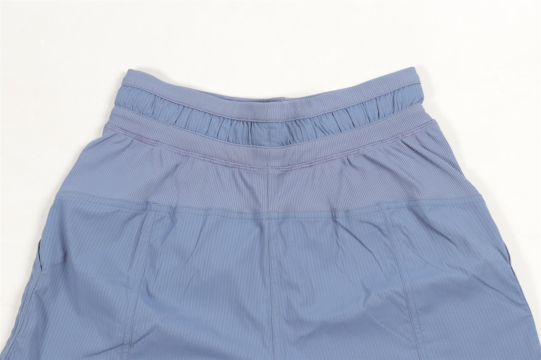 LULULEMON BLUE JERSEY SHORTS US 2 UK 6