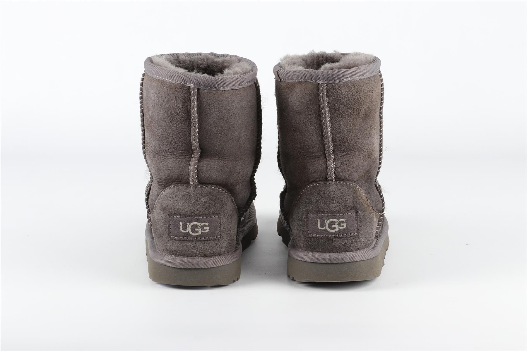 UGG GREY GIRLS BOOTS UK 10 EU 28.5 US 11