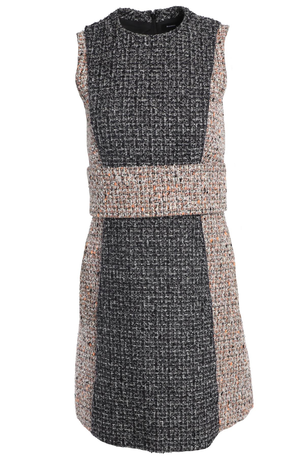 PROENZA SCHOULER MULTI COTTON MIDI DRESS US 6 UK 10