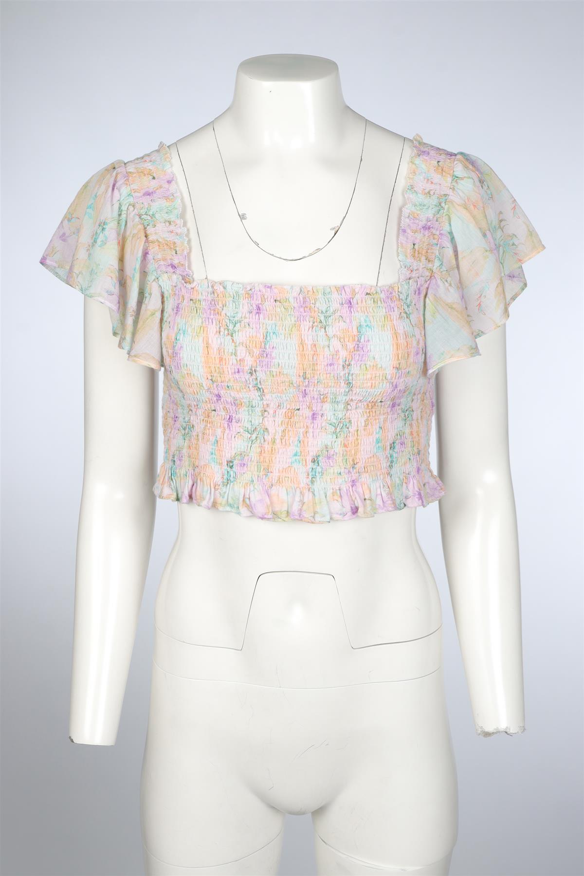 LOVESHACKFANCY MULTI COTTON TOP MEDIUM