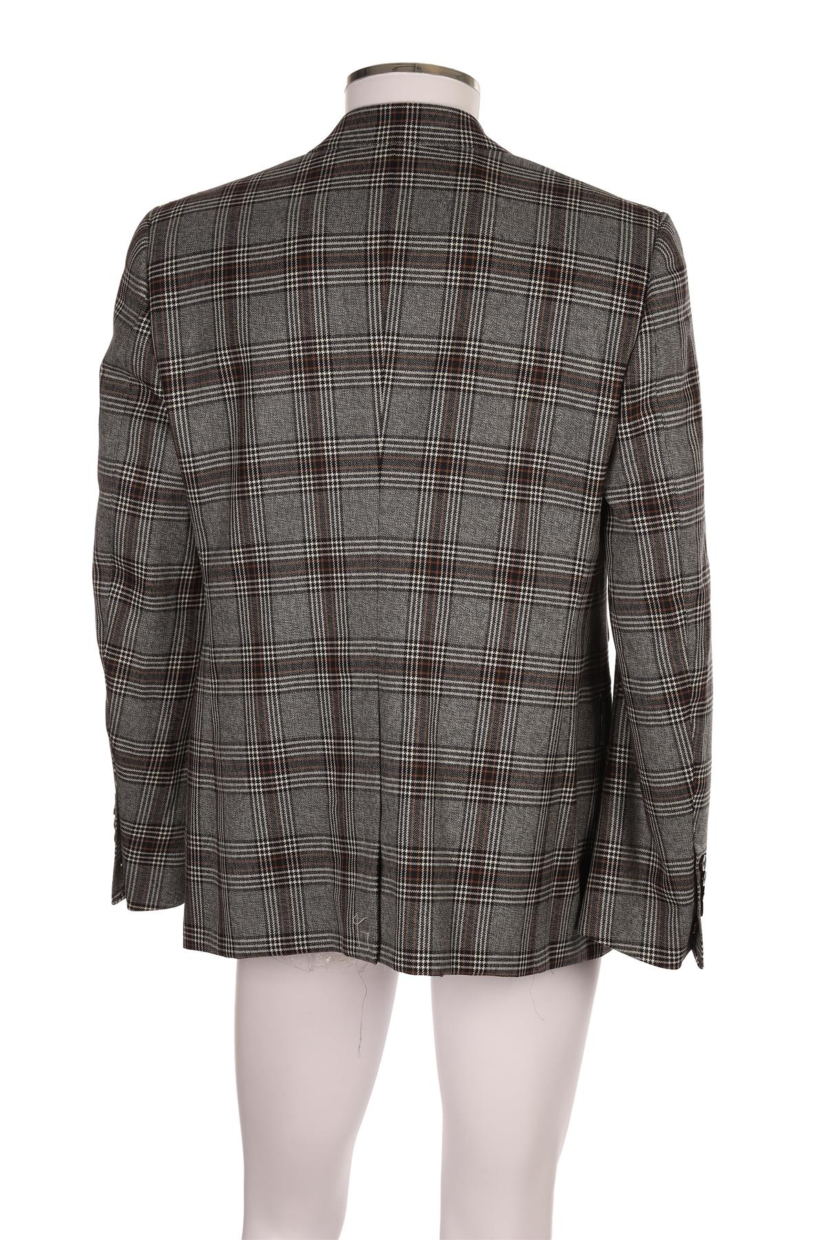 GUCCI GREY MEN'S WOOL BLAZER IT 52 UK/US CHEST 42