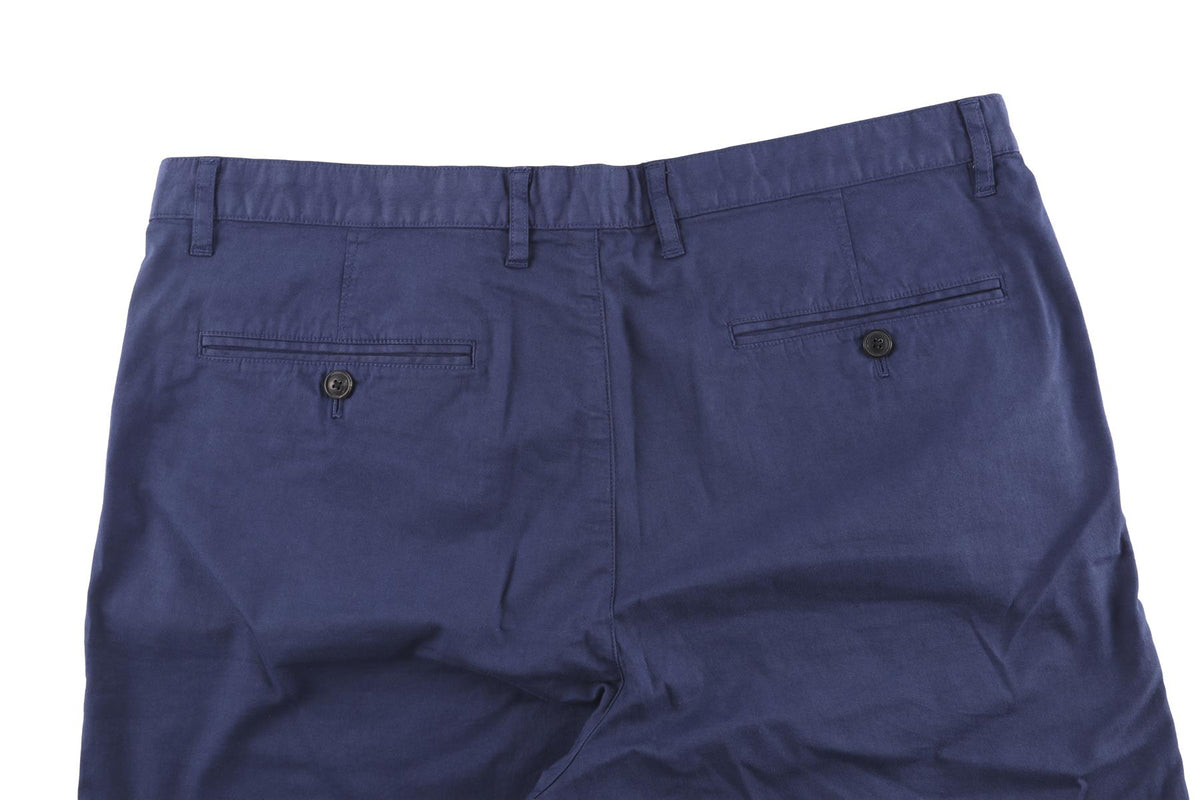 THEORY BLUE MEN'S COTTON SHORTS W34