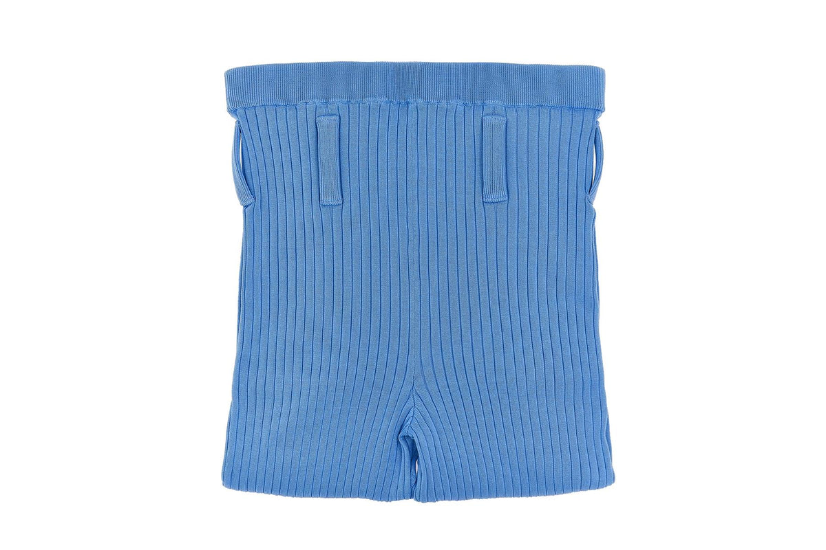 PRADA BLUE KNIT TIGHTS MEDIUM
