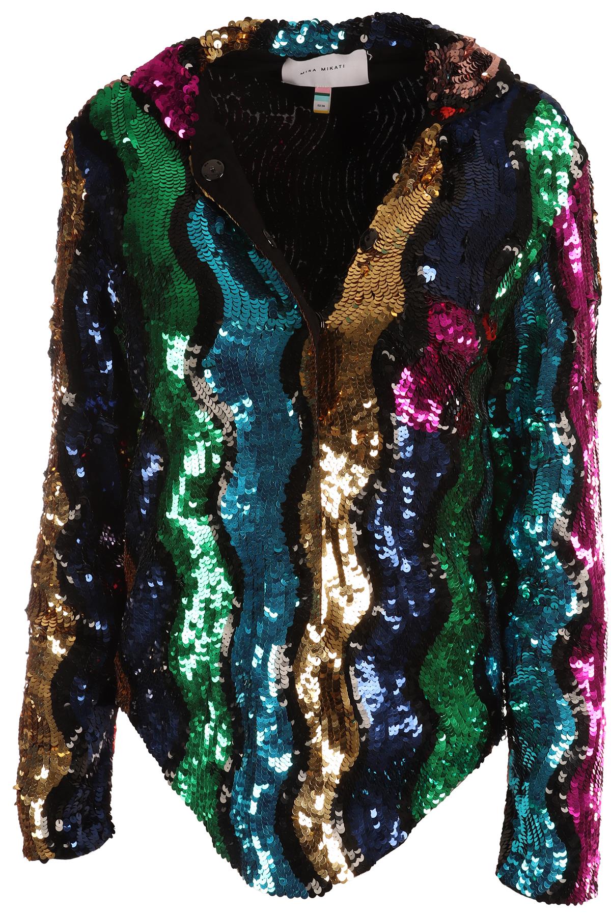 MIRA MIKATI MULTI SEQUIN JACKET FR 36 UK 8