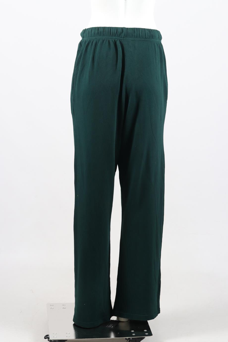 LES TIEN COTTON WIDE LEG PANTS SMALL