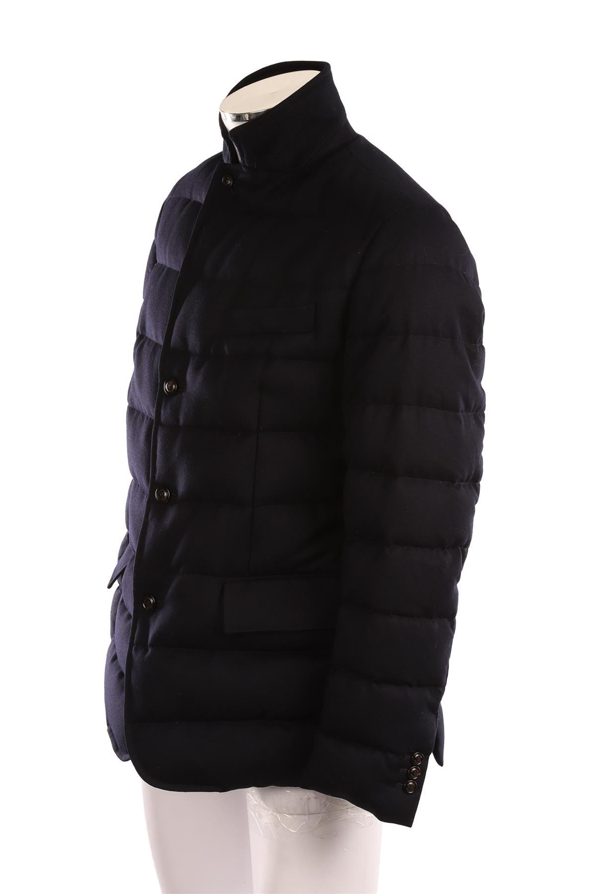MONCLER NAVY MEN'S PADDED DOWN JACKET IT 52 UK/US CHEST 42