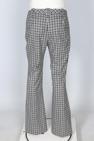 ALTUZARRA GREY WOOL STRAIGHT LEG PANTS FR 42 UK 14