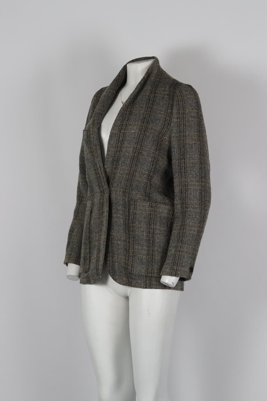 ISABEL MARANT ÉTOILE WOOL TWEED JACKET FR 34 UK 6