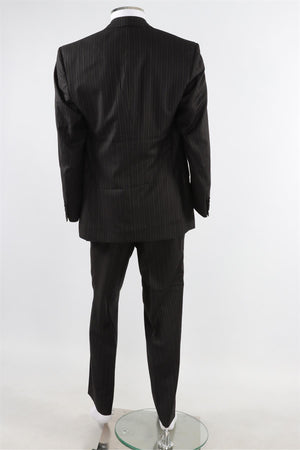 BRIONI BLACK MEN'S WOOL TWO PIECE SUIT IT 46 UK/US 36