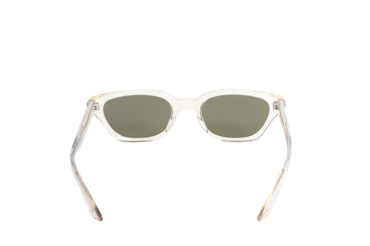 OLIVER PEOPLES + KHAITE NEUTRALS CAT EYE ACETATE SUNGLASSES