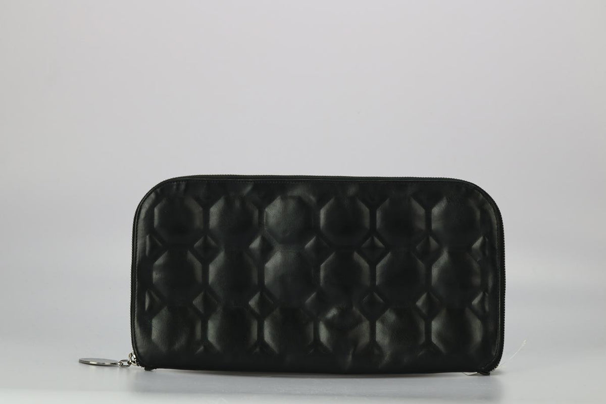 STELLA MCCARTNEY OVERSIZED FAUX LEATHER CLUTCH