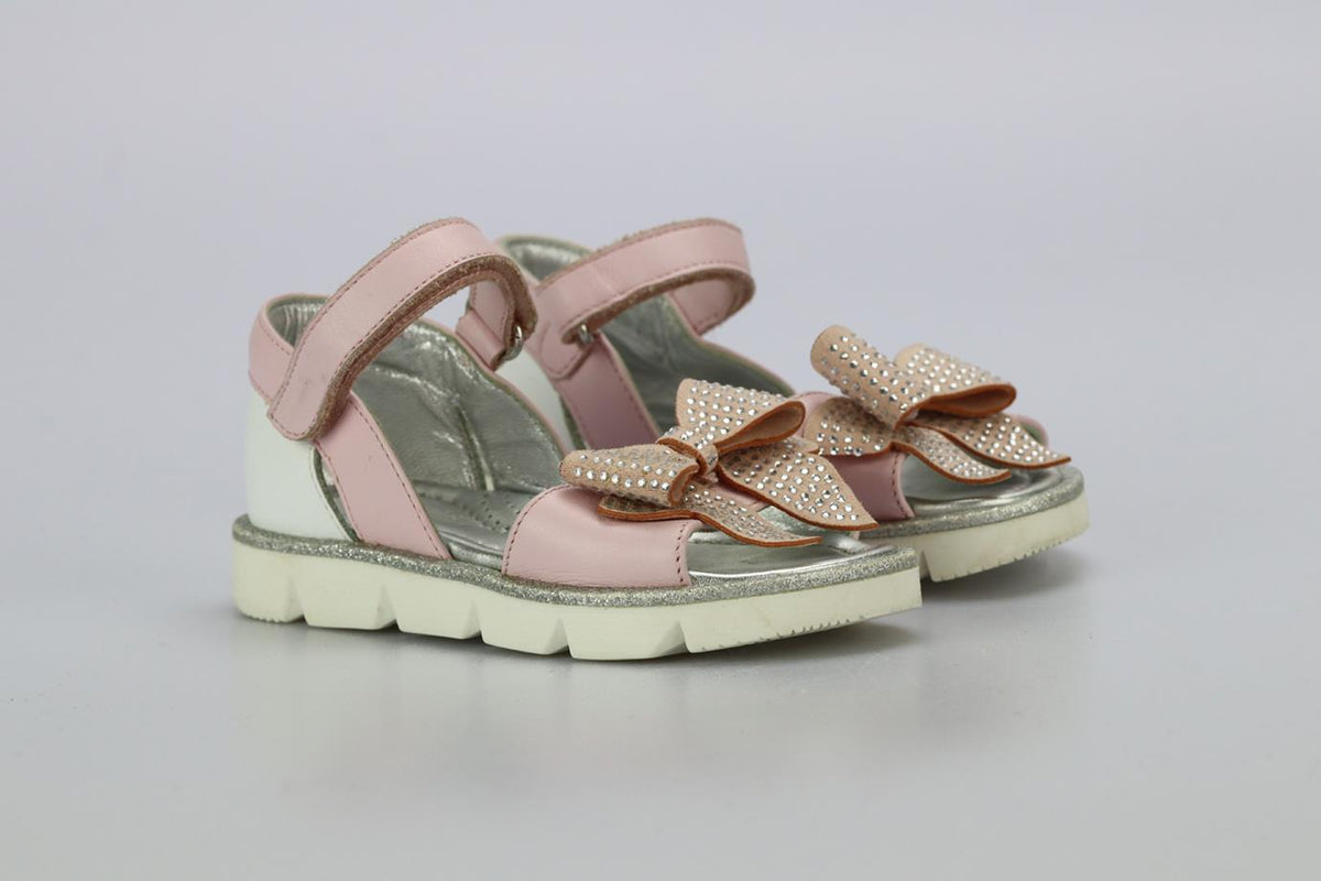 MONNALISA BABY GIRLS LEATHER SANDALS EU 23 UK 6 US 7