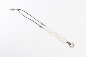 TURCHIN JEWELRY BLACK EYERING NECKLACE