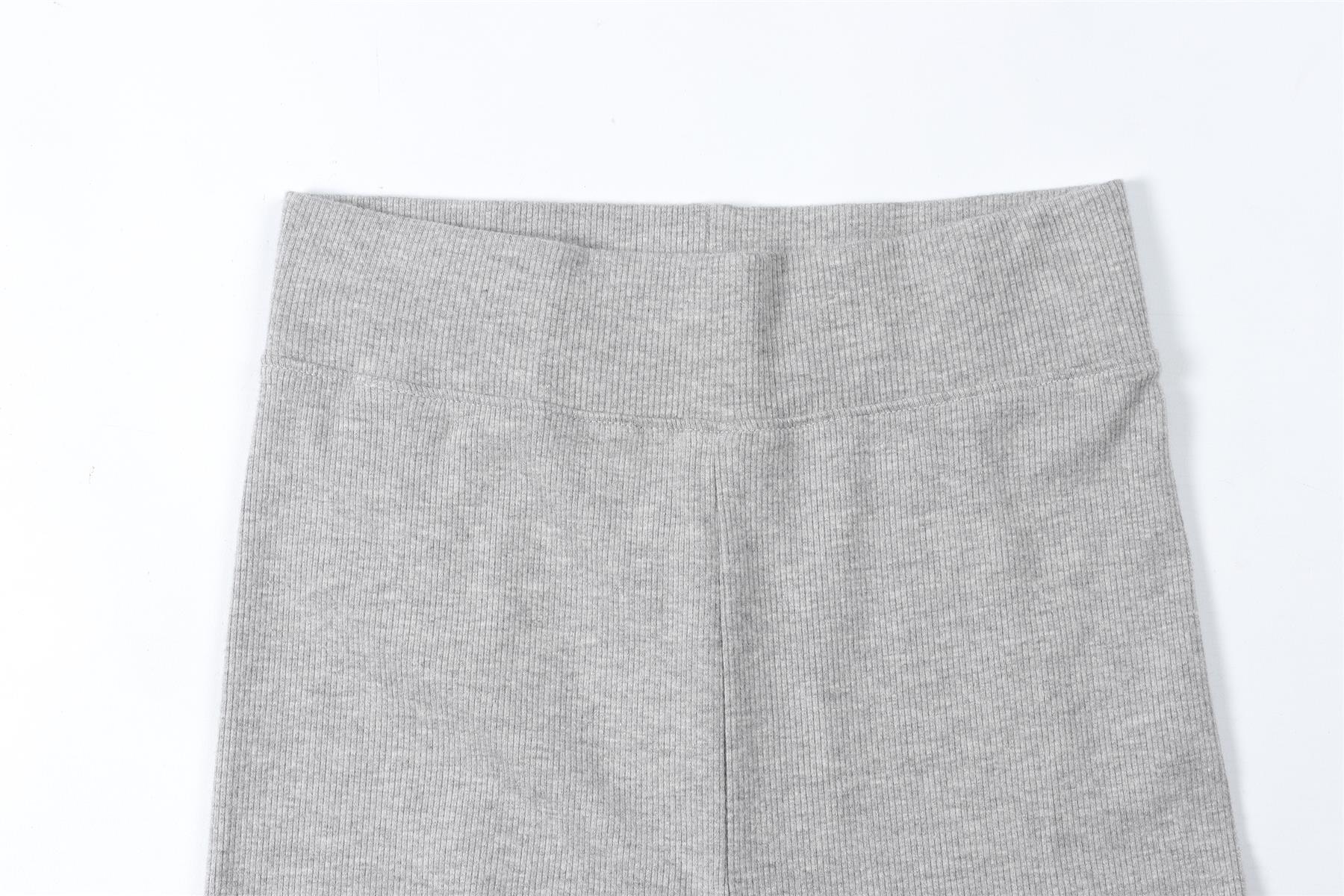 ETERNE GREY COTTON LEGGINGS XSMALL