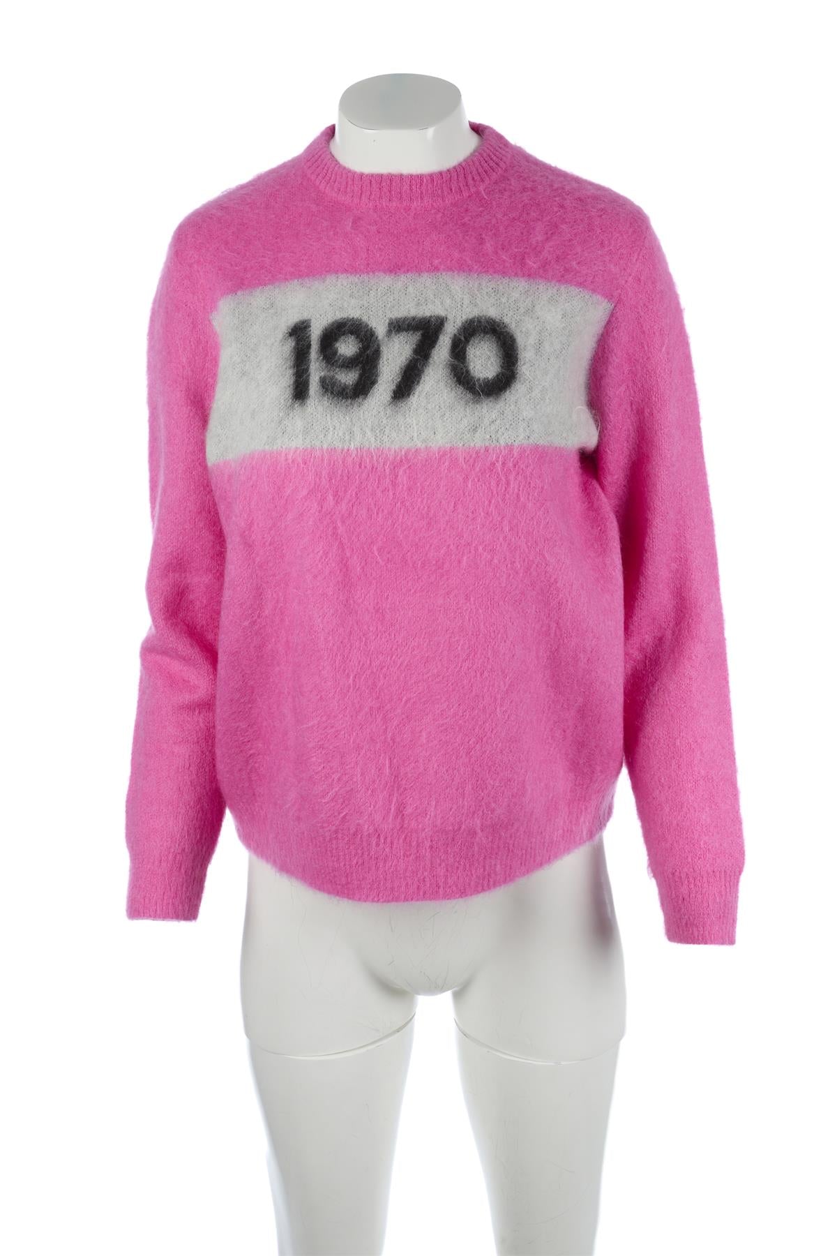 BELLA FREUD PINK MOHAIR SWEATER XSMALL