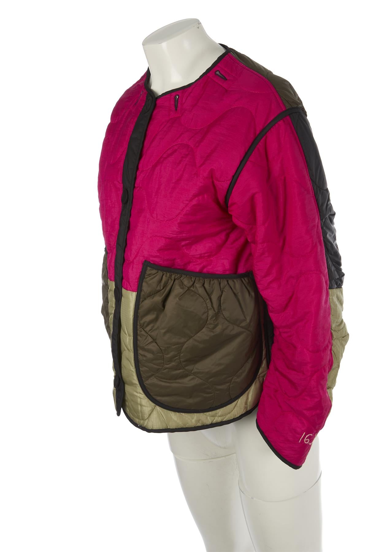 MARFA STANCE PINK PADDED SHELL JACKET XXSMALL