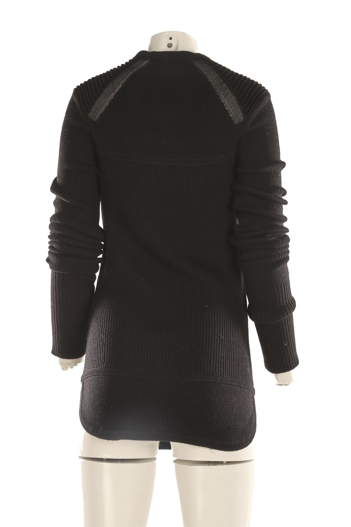 ISABEL MARANT BLACK WOOL MINI DRESS FR 38 UK 10