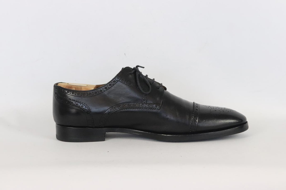 AQUILA MEN'S LEATHER OXFORD SHOES EU 44 UK 10 US 11