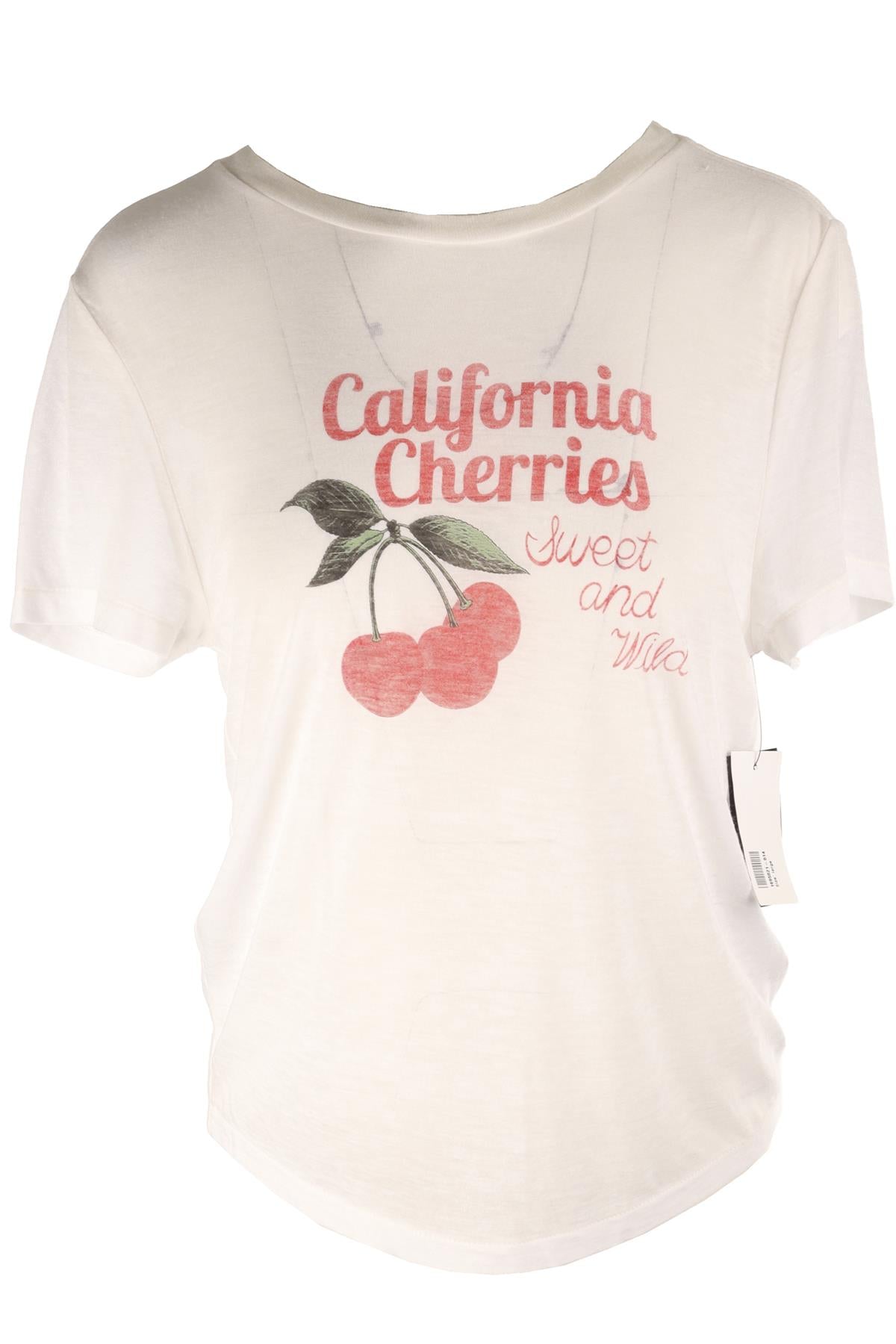 RE/DONE WHITE COTTON T-SHIRT LARGE