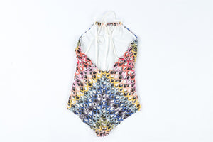 MISSONI MULTI KIDS GIRLS SWIMSUIT 6-7 YEARS