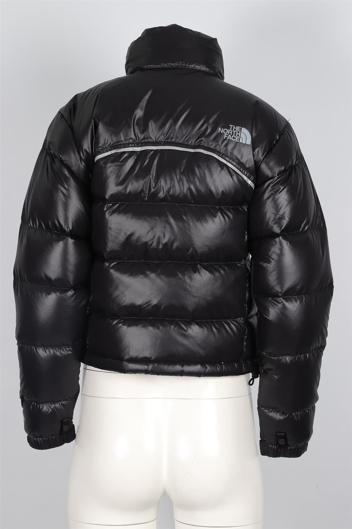 THE NORTH FACE BLACK PADDED DOWN JACKET SMALL