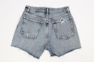 AGOLDE HIGH RISE DENIM SHORTS W27 UK 8-10
