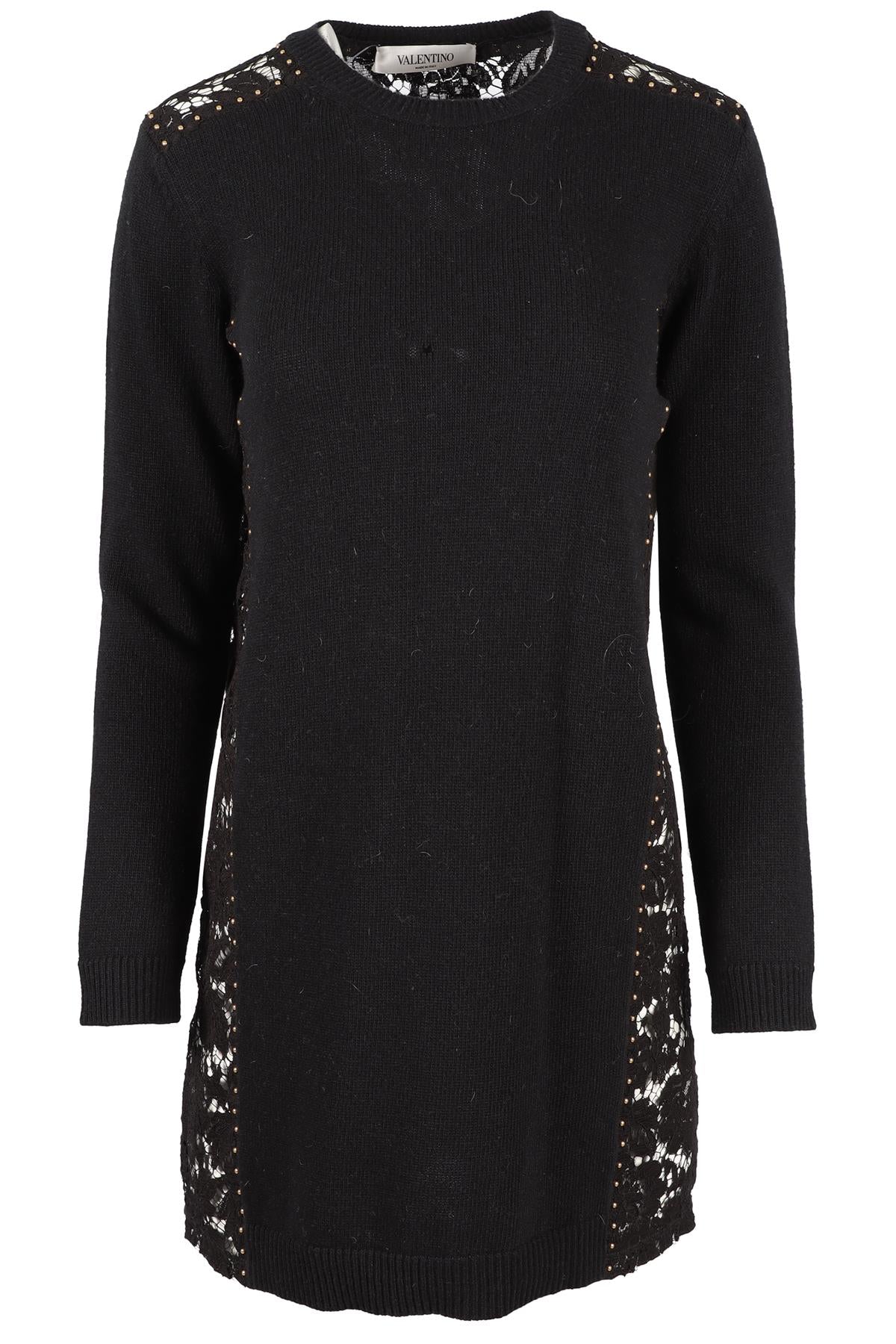 VALENTINO BLACK MINI DRESS SMALL