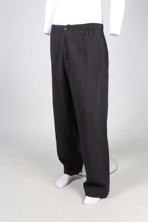 OUR LEGACY BLACK MEN'S STRAIGHT LEG PANTS IT 46 UK 30