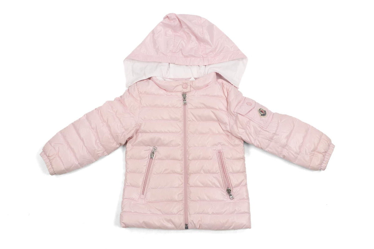 MONCLER PINK KIDS GIRLS JACKET 2 YEARS