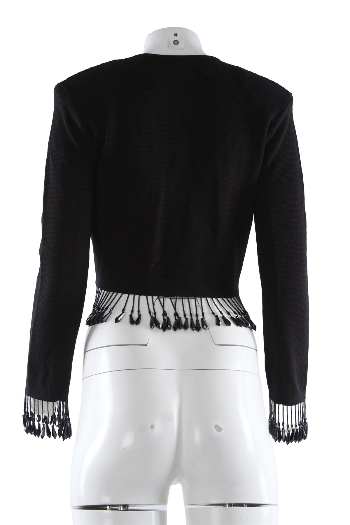 Black Knit Cardigan