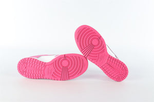 NIKE PINK LEATHER TRAINERS EU 37 UK 4 US 6.5