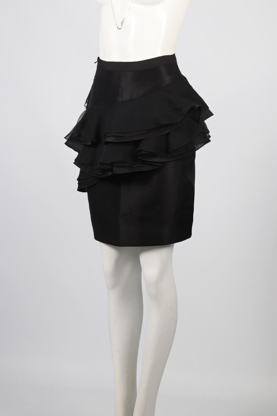 JASON WU SILK BLEND MINI SKIRT US 4 UK 8