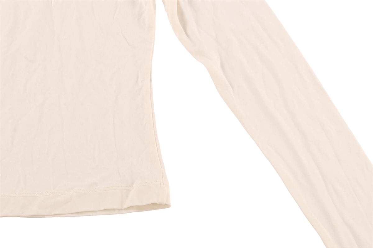 ETERNE IVORY JERSEY TOP XSMALL