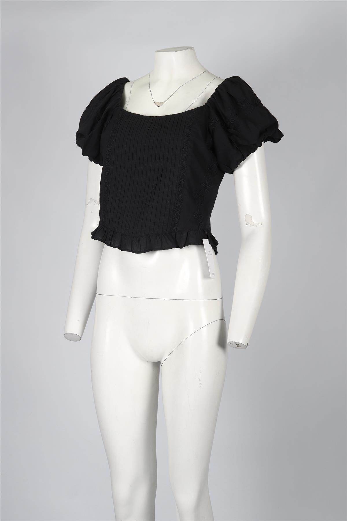 LOVESHACKFANCY COTTON TOP US 8 UK 12