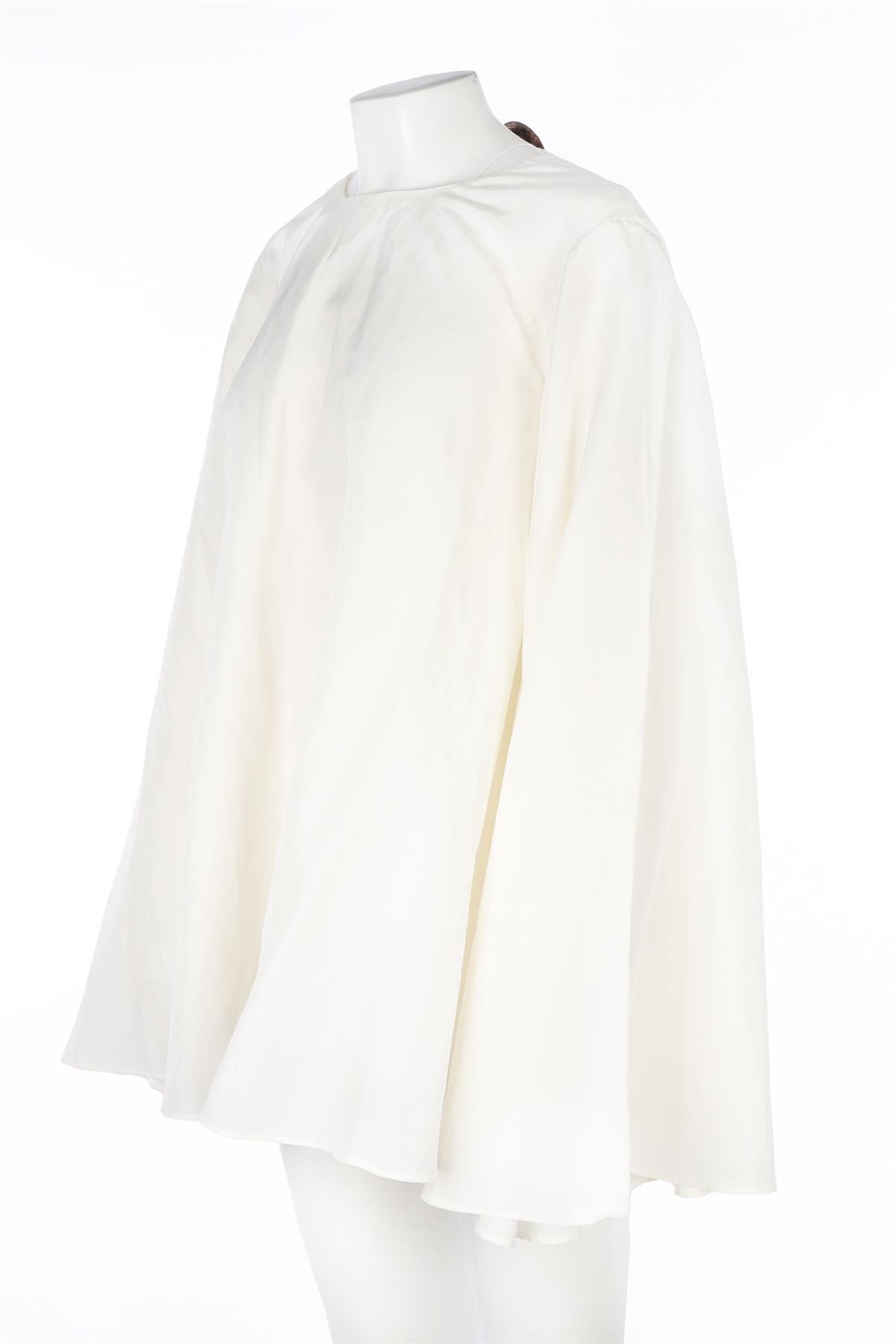 Magala White Linen Mini Dress One Size