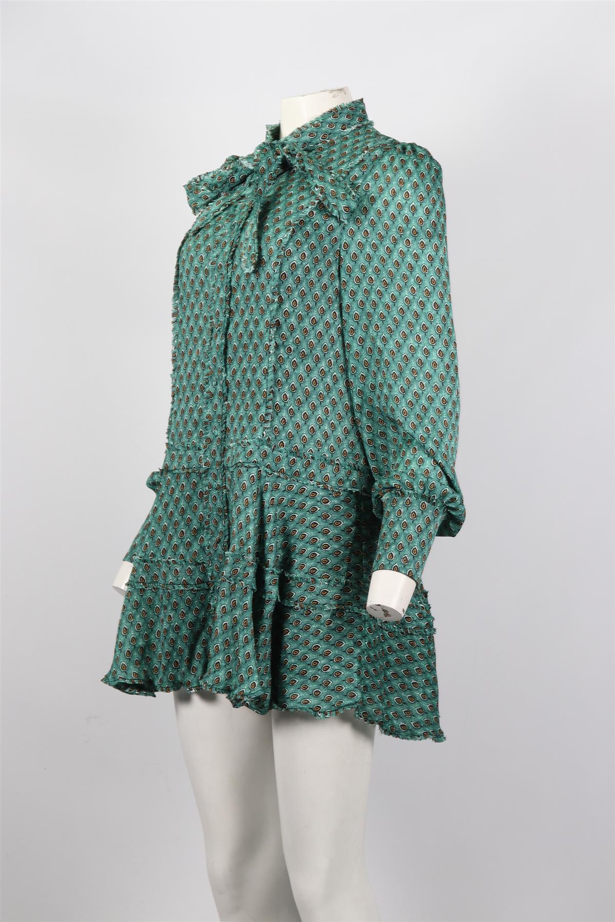 ALEXIS SATIN MINI DRESS MEDIUM