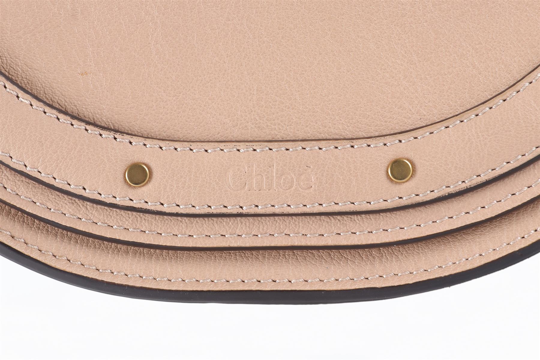 CHLOE PINK BRACELET NILE MINI LEATHER TOTE BAG