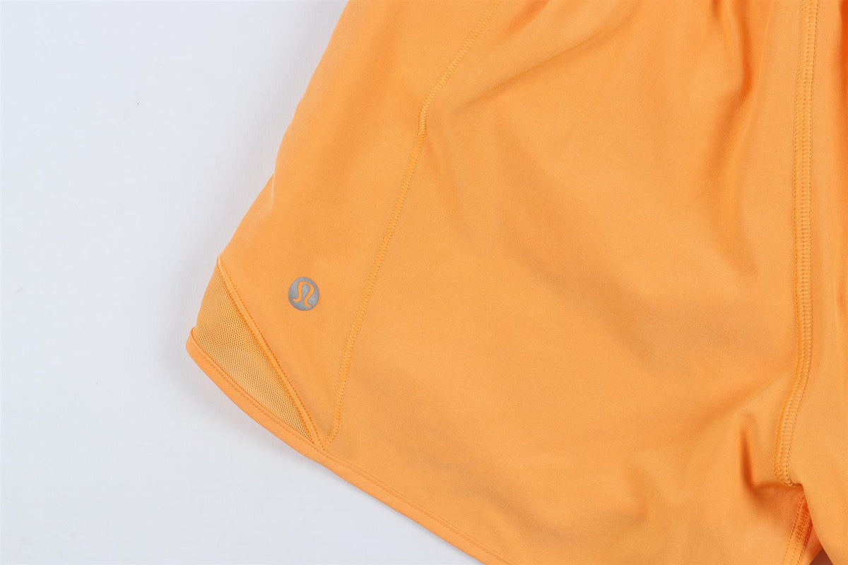 LULULEMON ORANGE SHORTS US 2 UK 6